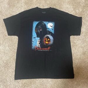 Devils Knight Volumes of Blood 3 Halloween Horror Movie T-shirt